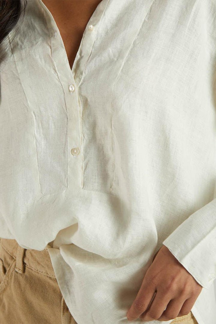 Summer Shirt in Off - white - Lukas shop %