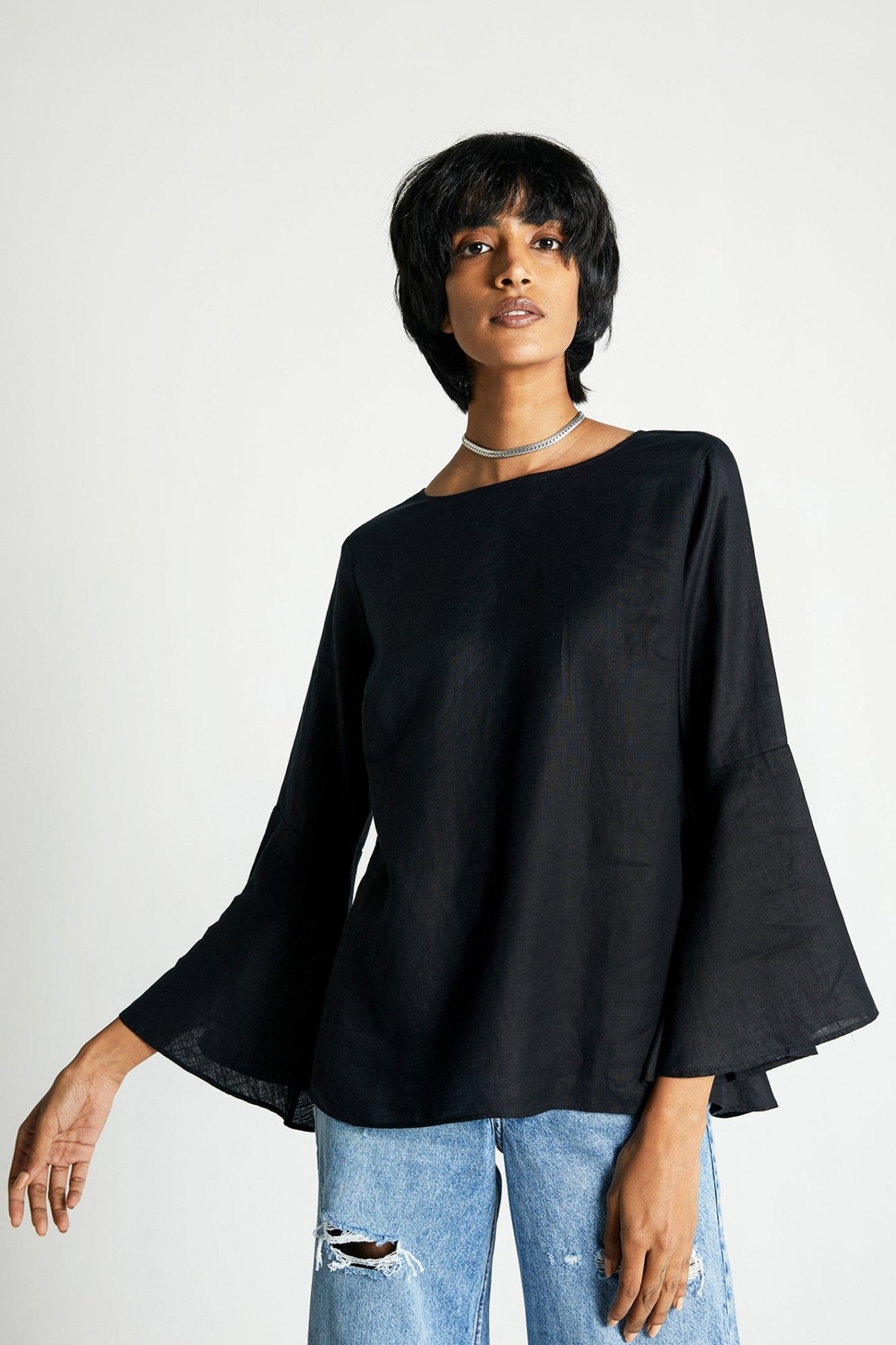 The Button Back Shirt - Lukas shop %