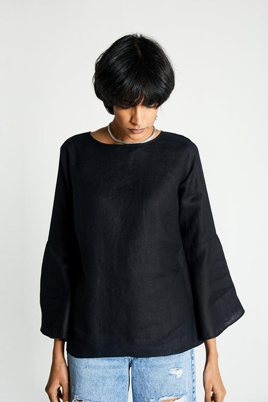 The Button Back Shirt - Lukas shop %