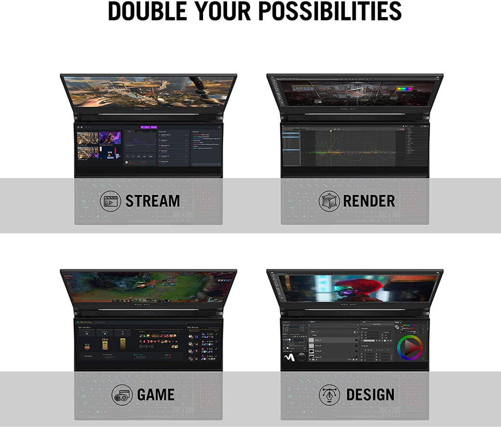 ROG Zephyrus Duo SE 15 - Laptop Gamingowy RTX 3060 - Lukas shop %