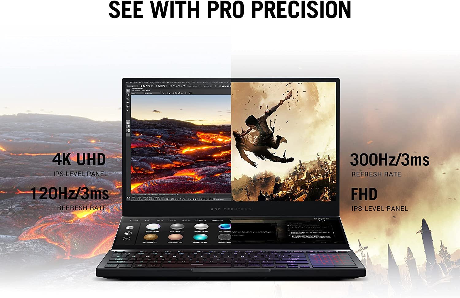 ROG Zephyrus Duo SE 15 - Laptop Gamingowy RTX 3060 - Lukas shop %