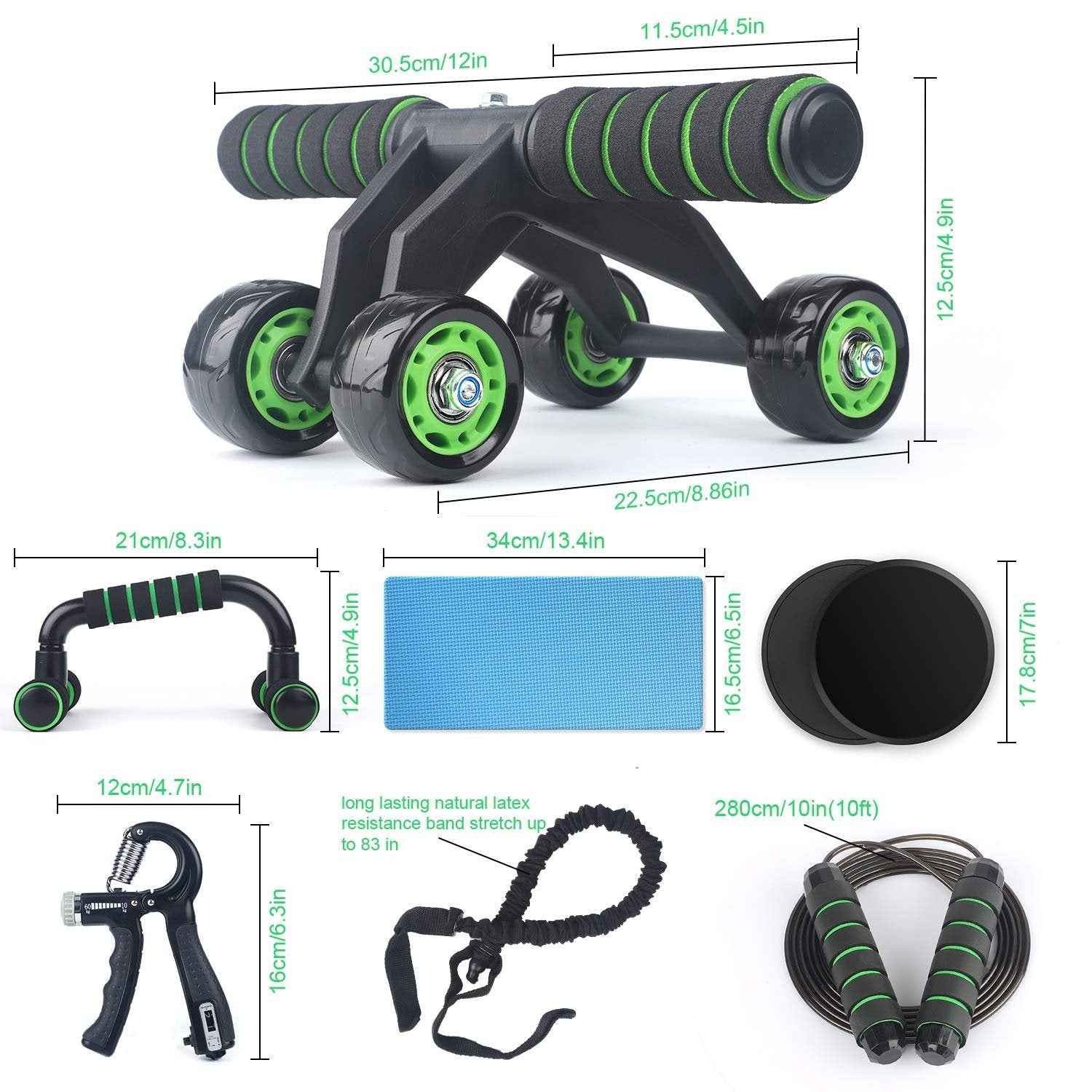 10 - in - 1 Fitness Kit - Lukas shop %