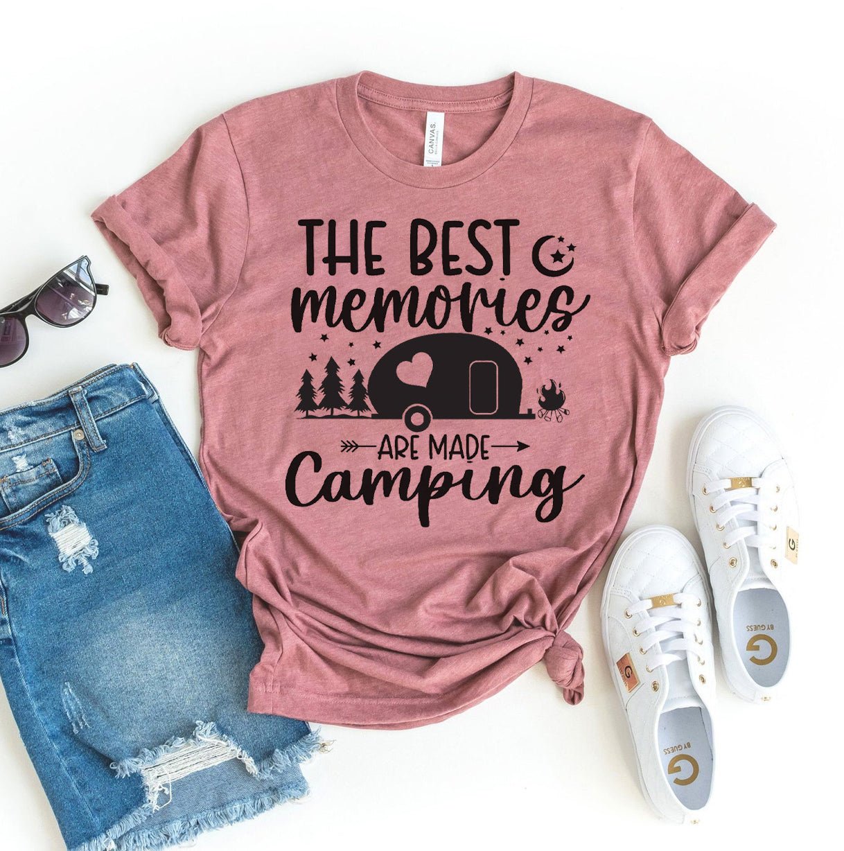 The Best Memories Are Spent Camping T-shirt - Lukas shop %