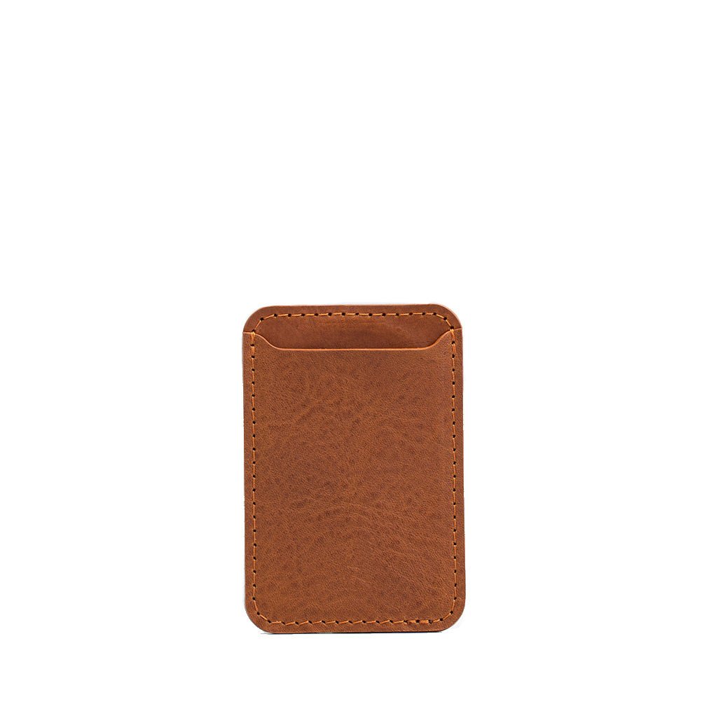 Full - Grain Leather MagSafe wallet - Classic - Lukas shop %