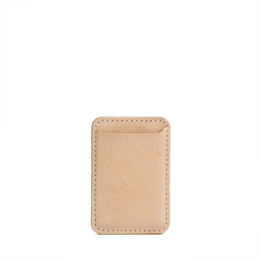 Full - Grain Leather MagSafe wallet - Classic - Lukas shop %